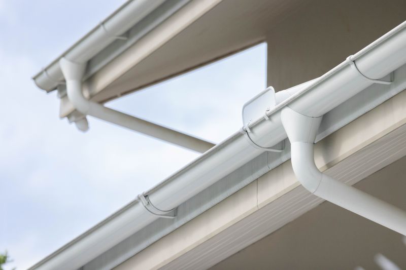 Vinyl Gutters Installation project example